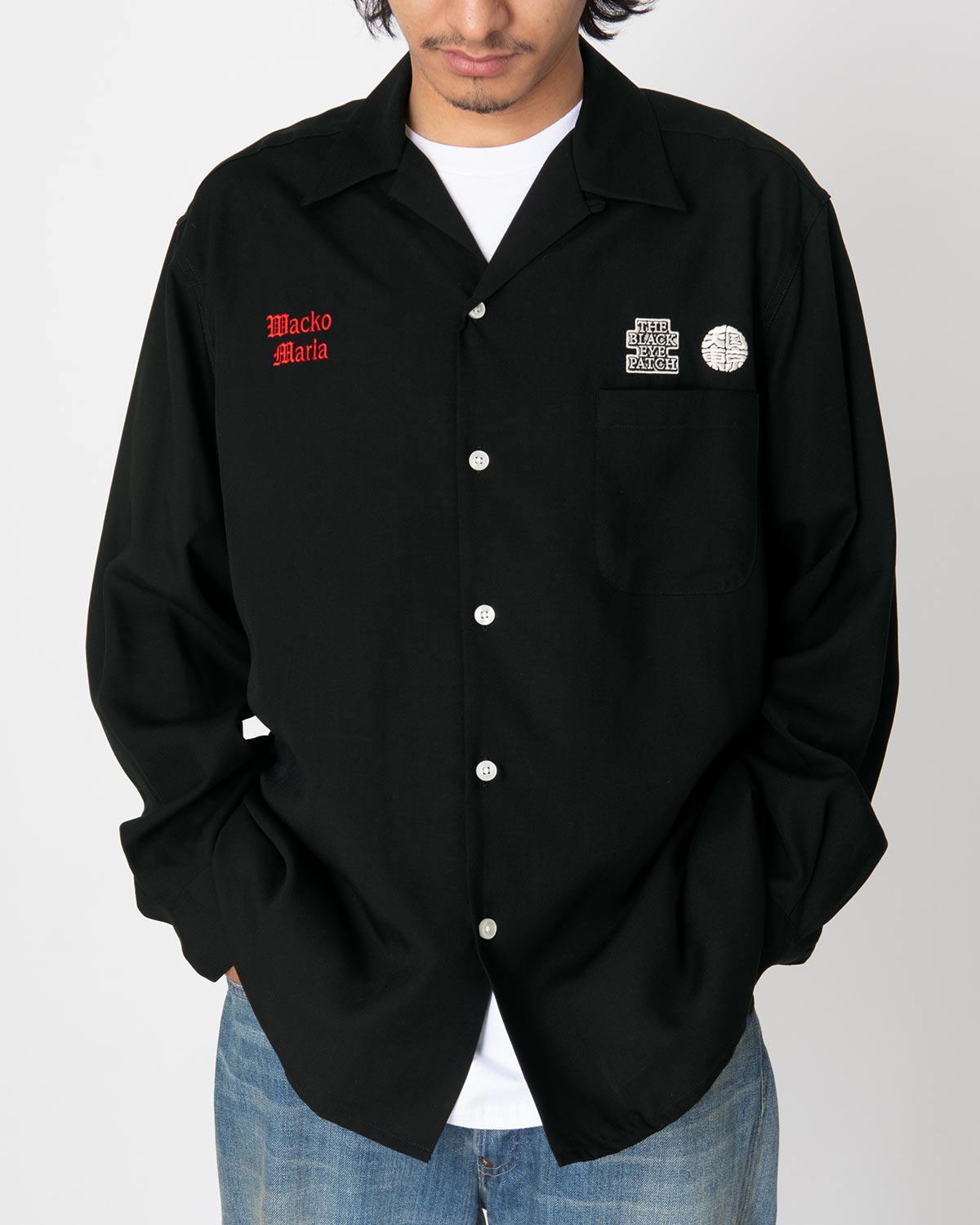 BLACKEYEPATCH×WACKO MARIA 50s SHIRT L/S