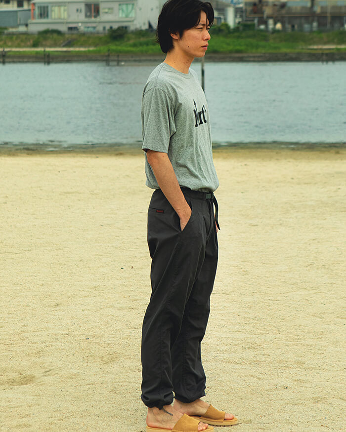 GRAMICCI × nonnative WALKER EASY PANTS / SHORTS POLY TWILL STRETCH