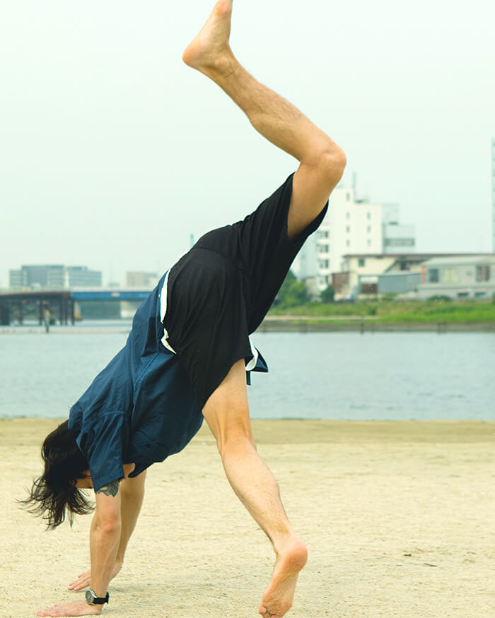 GRAMICCI × nonnative WALKER EASY PANTS / SHORTS POLY TWILL STRETCH