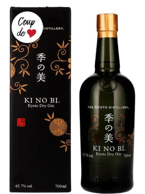 Ki No Bi Sei - Kyoto dry gin - gin japonais - Les Caves Du roy - Paris