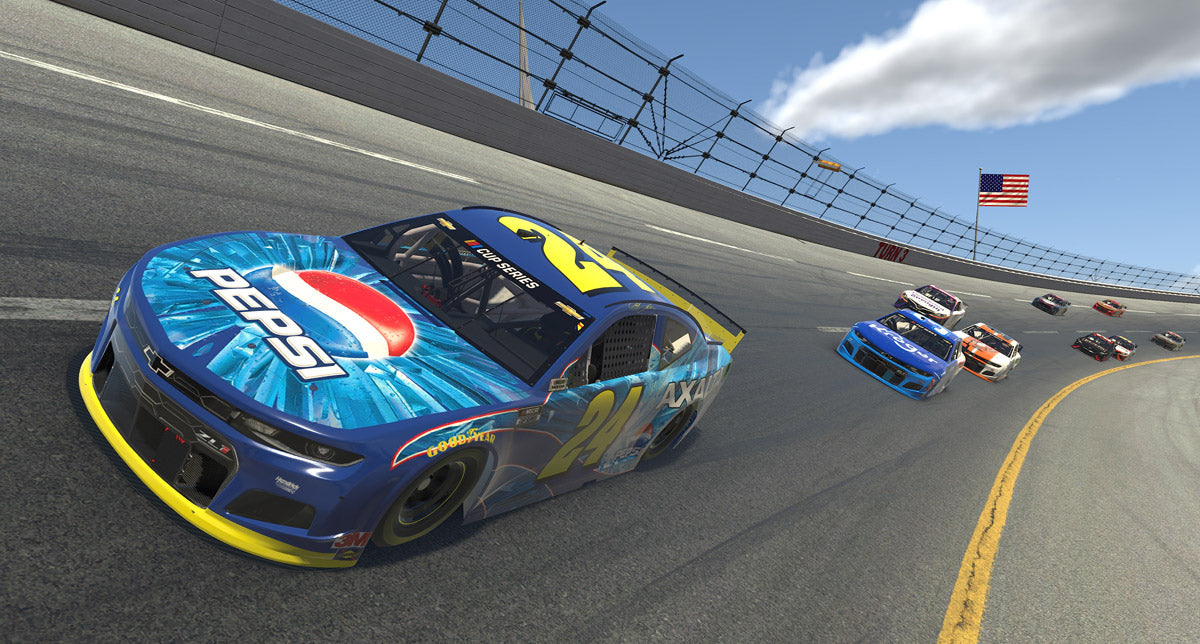 Post-Race Report Jeff Gordon's eNASCAR iRacing Pro Invitational Series Debut at Virtual Talladega Superspeedway