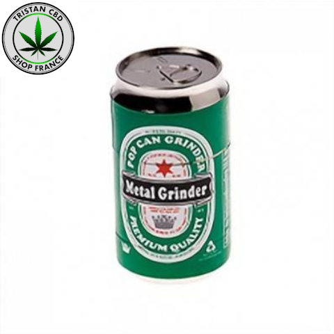 Accessoire fumeur Grinder Canette Bière | tristancbd.com®