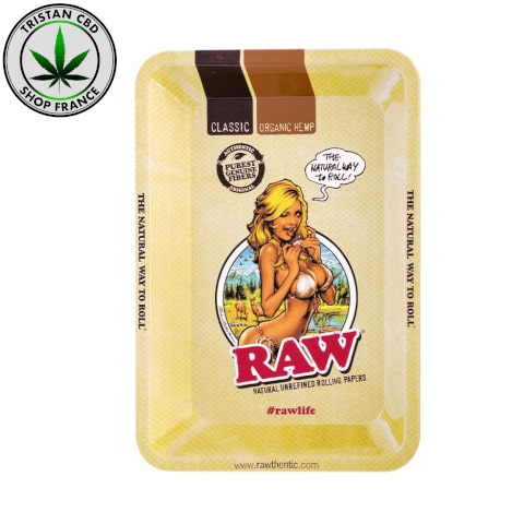 Head Shop France Plateau RAW Blonde Mini | tristancbd.com®