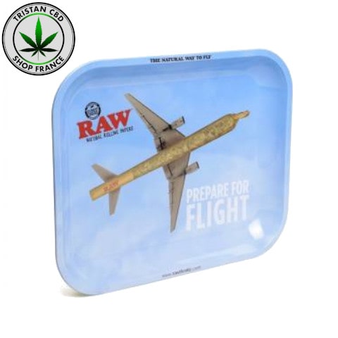 Head Shop France Plateau RAW Flight Grand | tristancbd.com®