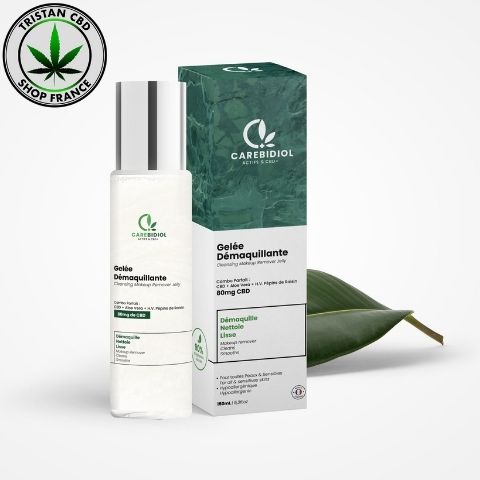 Bien-être CBD -  Gelée démaquillante CBD | tristancbd.com®