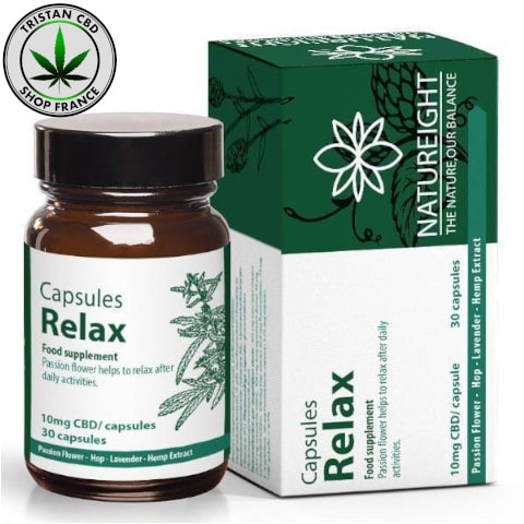 Gélules CBD Relax | tristancbd.com®