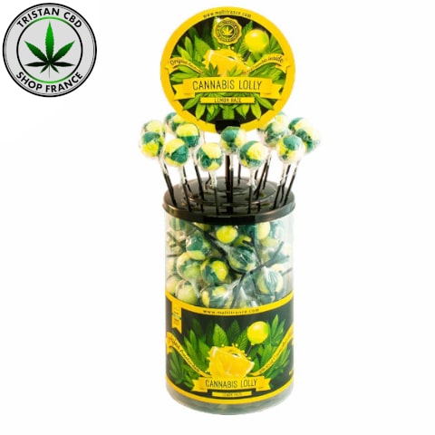 Sucette Cannabis Lemon Haze | tristancbd.com®
