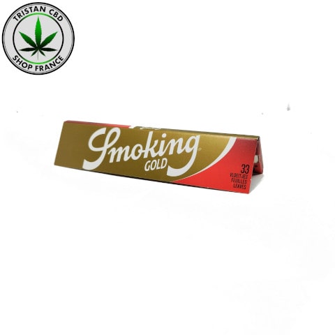 Papier à rouler Slim Smoking gold | tristancbd.com®