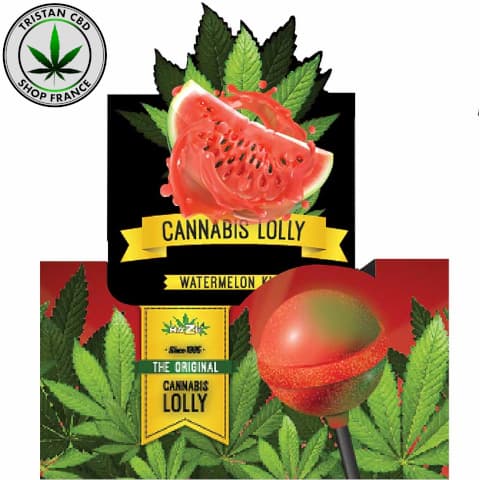Sucette CBD Watermelon Kush | tristancbd.com®