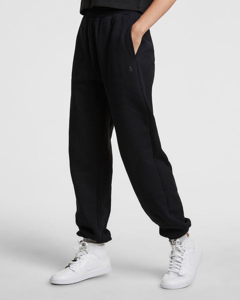 Adidas Originals Women's Always Original Faux Leather Track Pants / Black