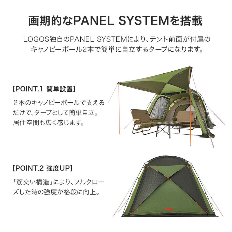 LOGOS（ロゴス） neos PANELスクリーンドゥーブルXL ＋ トップシート