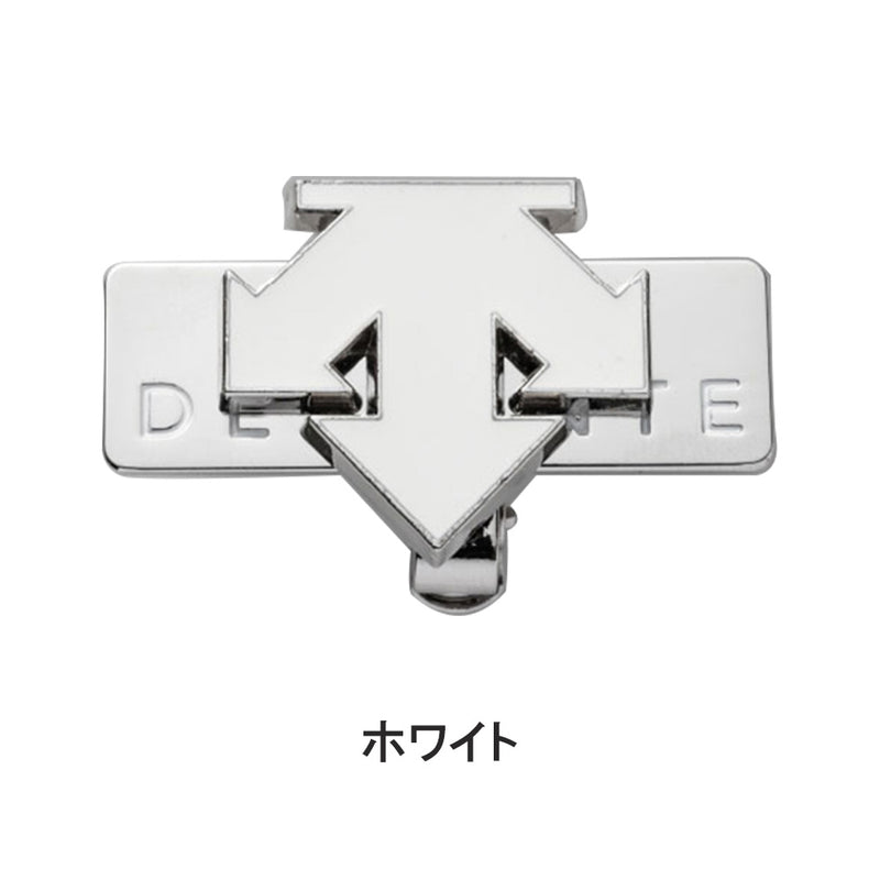 新品未使用 DESCENTE デサント ゴルフマーカー ホワイト - アクセサリー