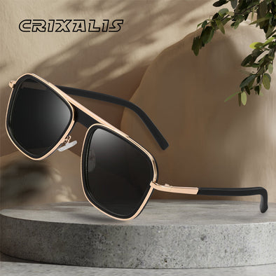 Fashion Oversized Square Sunglasses Men Women Vintage Travel Polarized Sun  Glasses Men Big Black Frame Glasses Eyewear 6007 From Fashiona99, $17.64