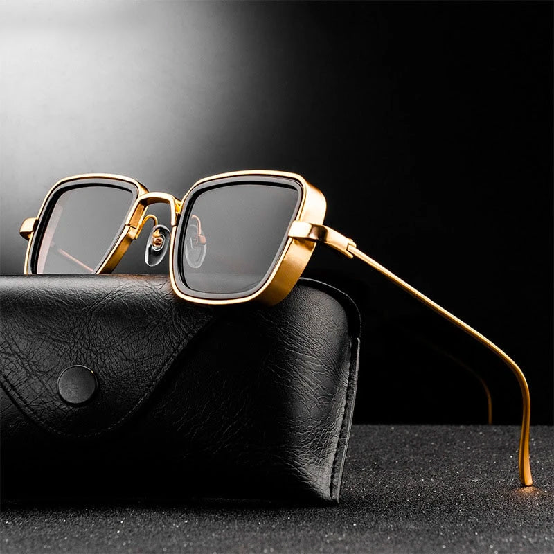 CLLOIO New Fashion Aluminum Photochromic Sunglasses Men Women