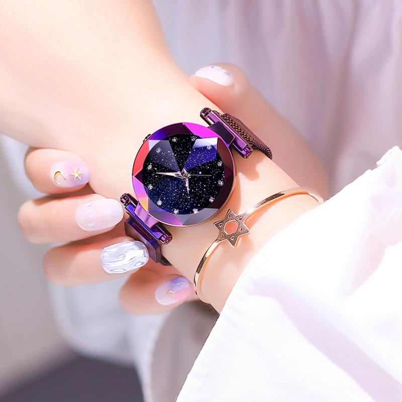 2022 Quartz Diamond Luxury Wristwatch Fashion Crystal Jewelry Rose Gold  Watch (with a ins Bracelet as gift) 
