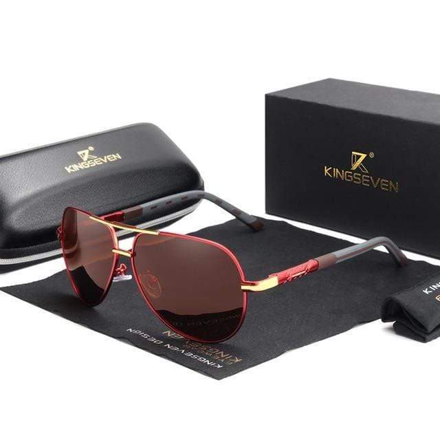 Brand Design Sunglasses Men's Driving Square Frame Classic Unisex