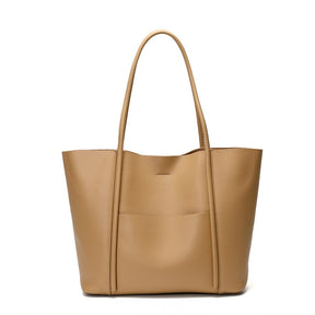 Large Luxury Leather Shoulder Bag Women Tote Bag