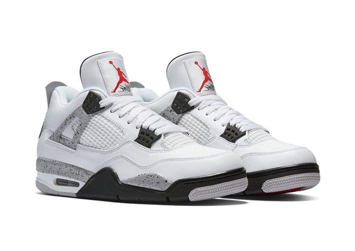 RETRO 4 "WHITE – Lean Sneaker