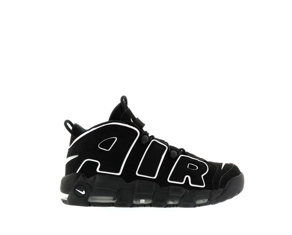 AIR UPTEMPO "BLACK Lean Sneaker