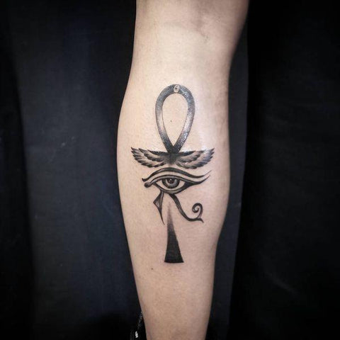 Ankh Tattoos Meaning Design Ideas and 30 Examples  100 Tattoos