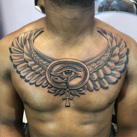 40 Incredible Ancient Egyptian Eye of Ra Tattoos - Sun God Horus Check more  at http://tattoo-journal.com/40-be… | Eye of ra tattoo, Eye tattoo, Tattoos  with meaning