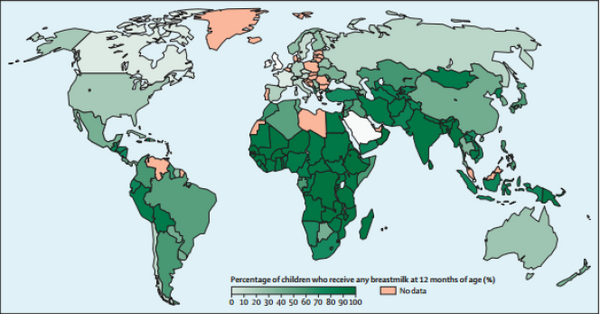 Allaitement dans le monde