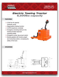 Electric Towing Tractor 6,600lbs