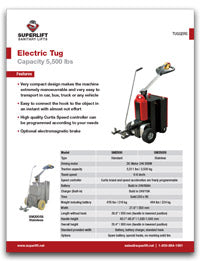 Electric Tug 5500lbs