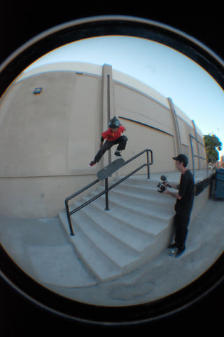 Julian Jeang-Agliardi handrail kickflip back smith Keen Ramps #BUILDSPOTS best trick contest