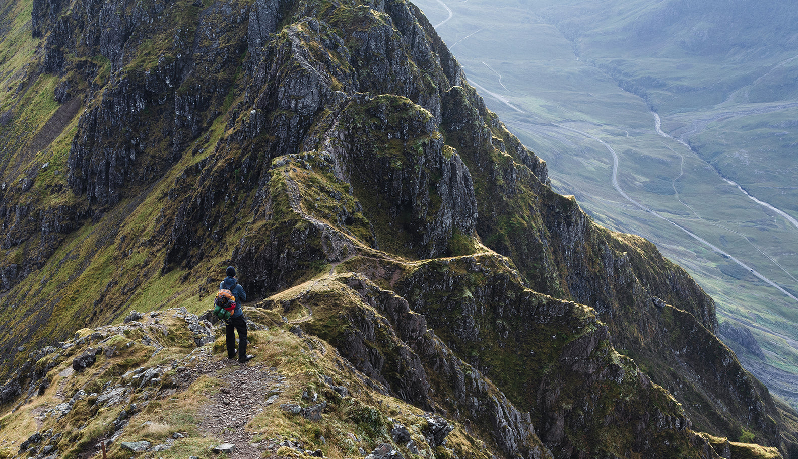 Scottish climbing and hiking