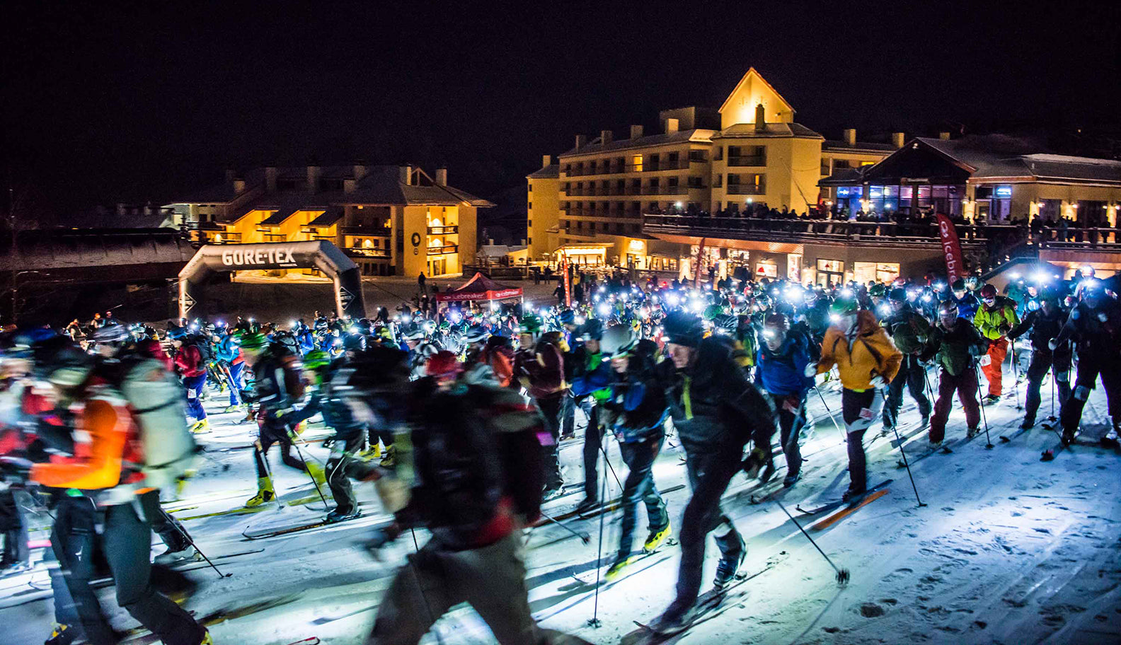 The Grand Traverse race start line | Montane