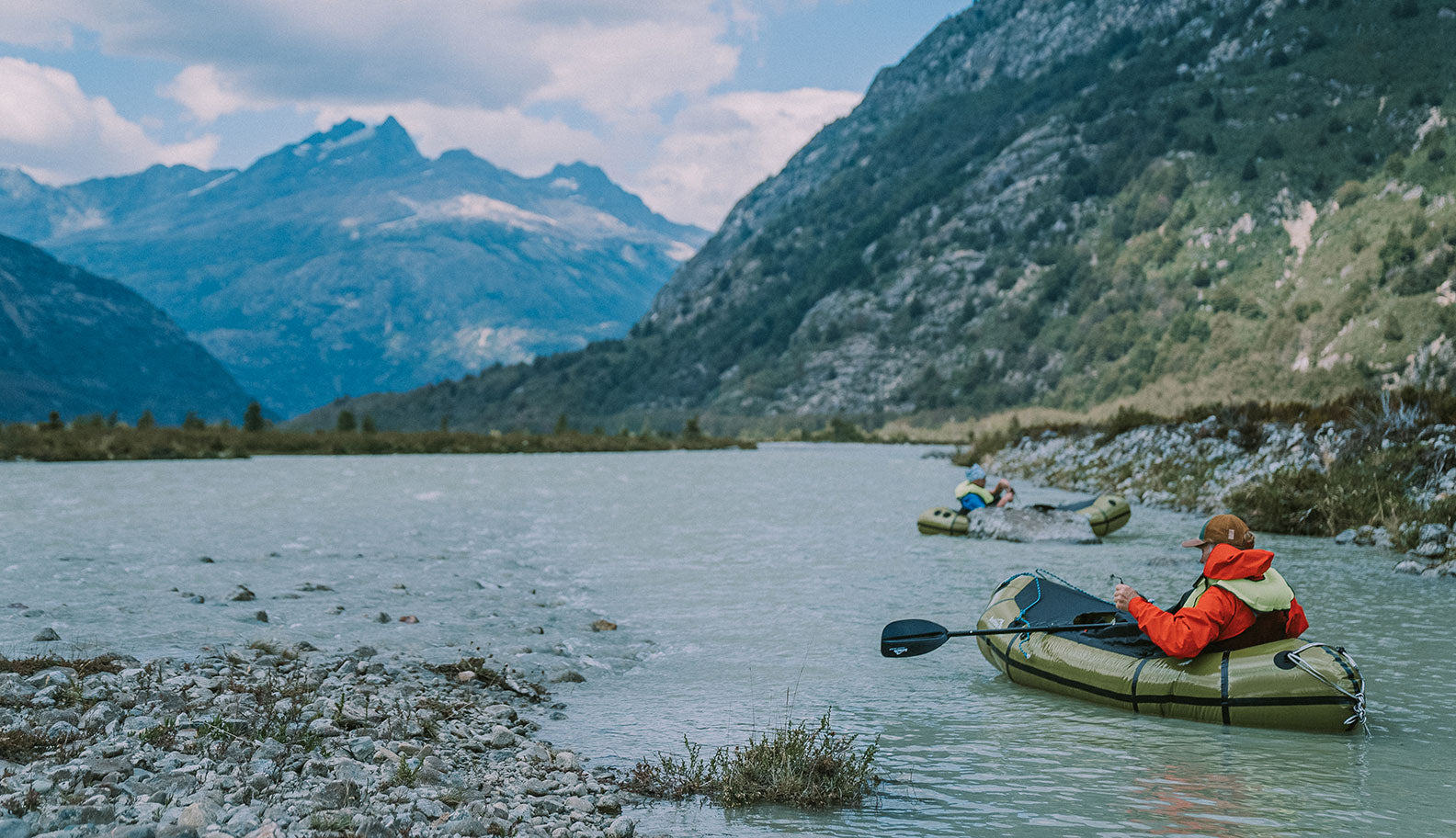 Jorn Heller Packrafting in Chile