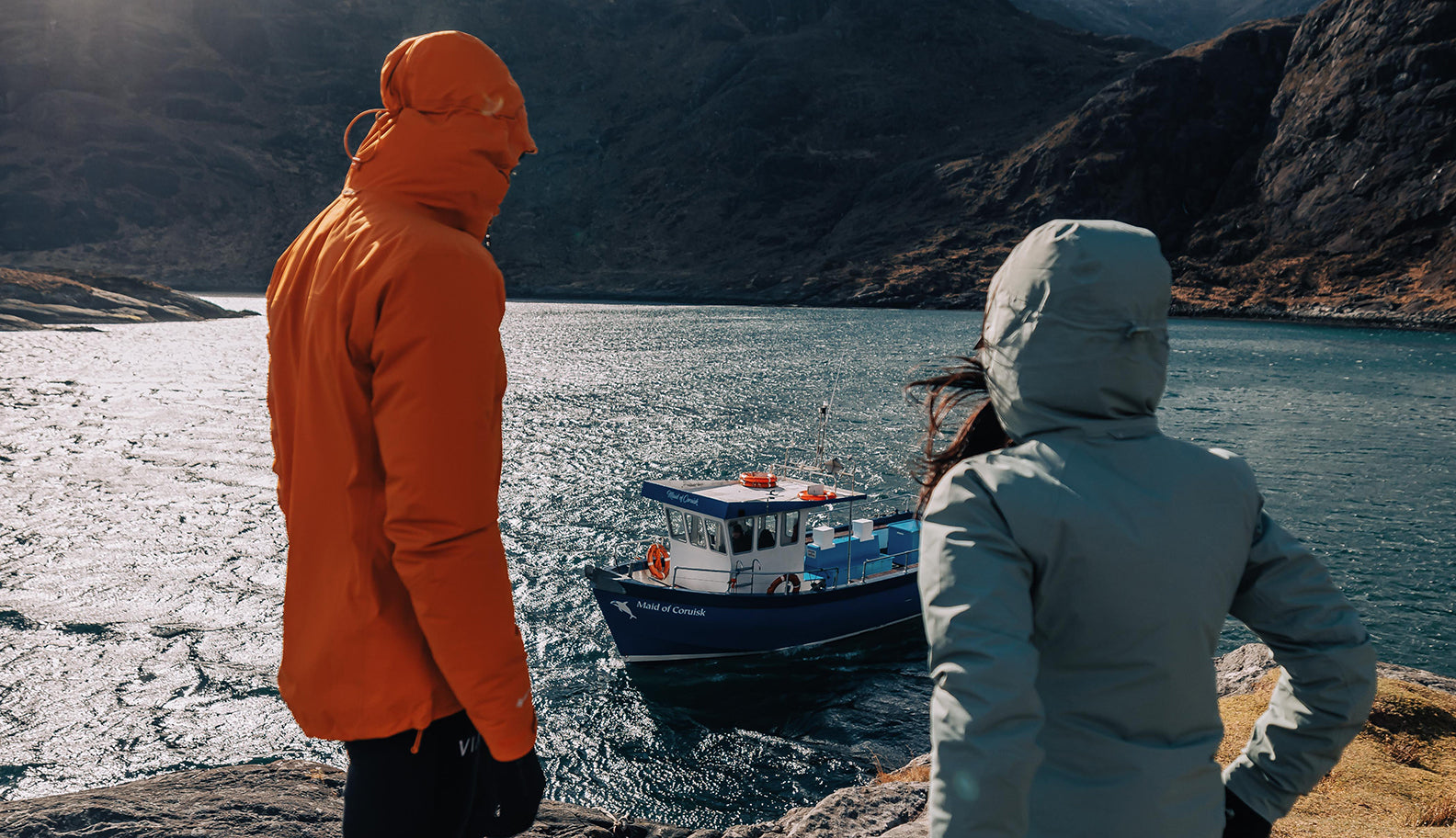 Ferry to Loch Coruisk, Remote Scotland