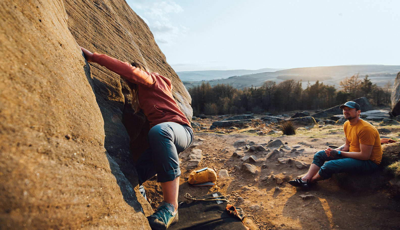 Climbing in the Peak District | Montane