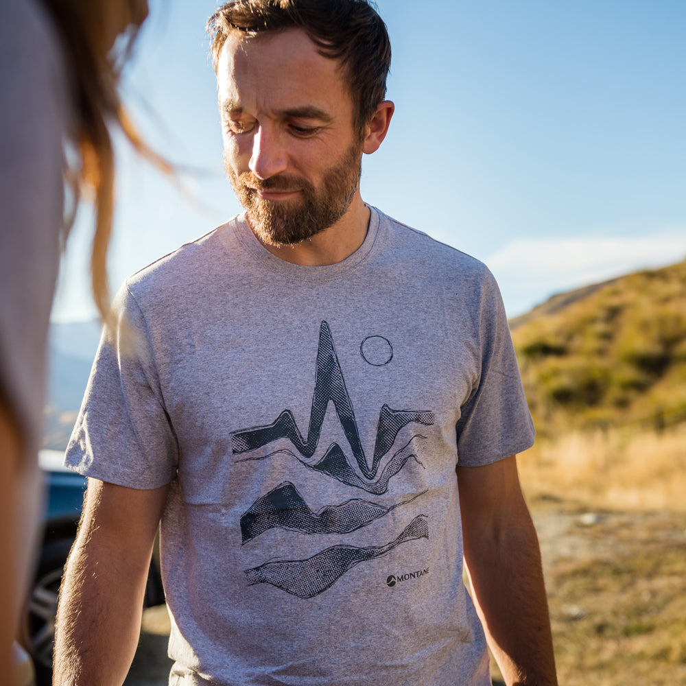 Men's Mountain inspired Casual T-Shirts, 100% Organic cotton – Montane - UK