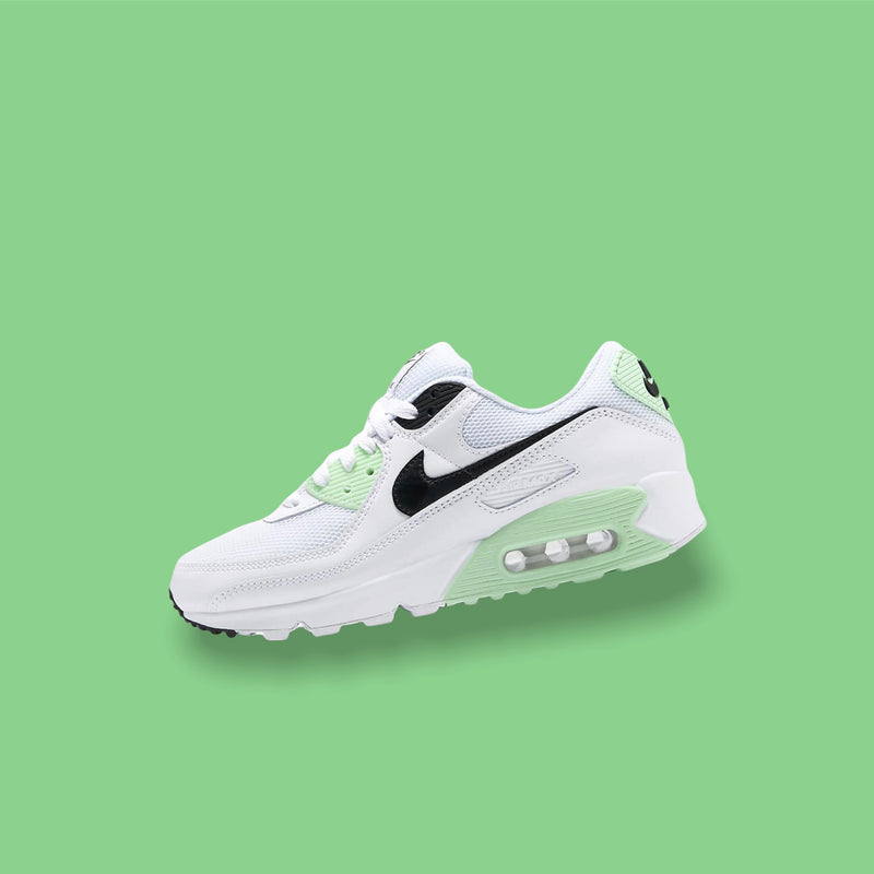 Nike Air Max 90 Blanco Verde de Dama – AD SNEAKERS