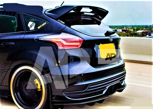 Ford Focus ST MK4 MK4.5 Rear Blade Style Diffuser Body Kit Gloss