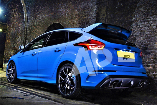 Ford Focus 'RS Style' Look ST MK4 MK4.5 Gloss Black Boot Roof Spoiler 2019  Ffoc-1920-rs-gb 