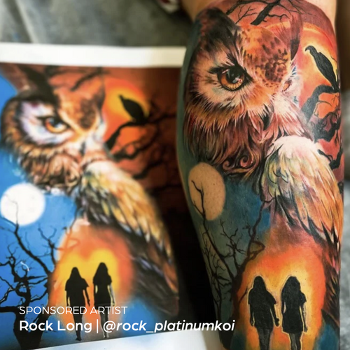 Tattoo Artist and Platinum Koi's Rock Long