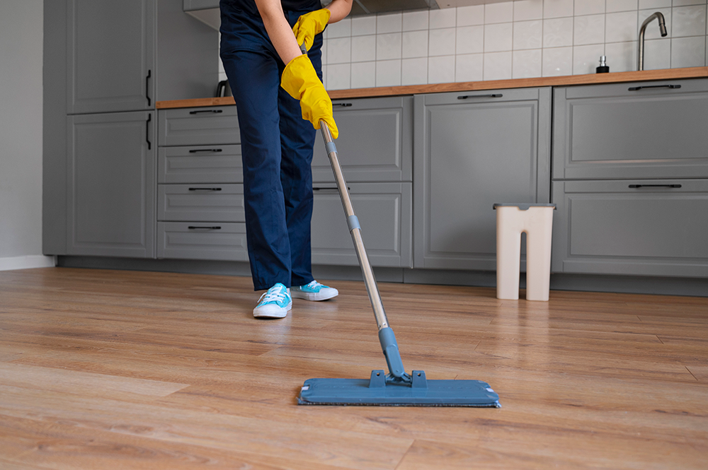 How to clean flooring