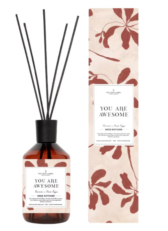 Billede af The Gift Label Reed Diffuser You Are Awesome