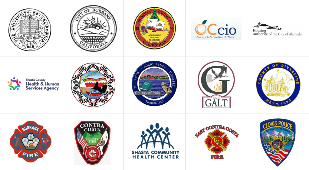 Vizocare Clients' Logos - California