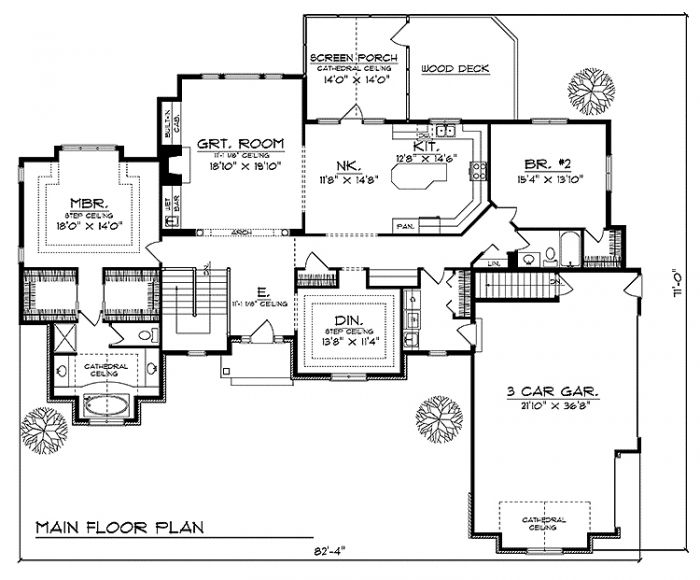 rambler house floor plans