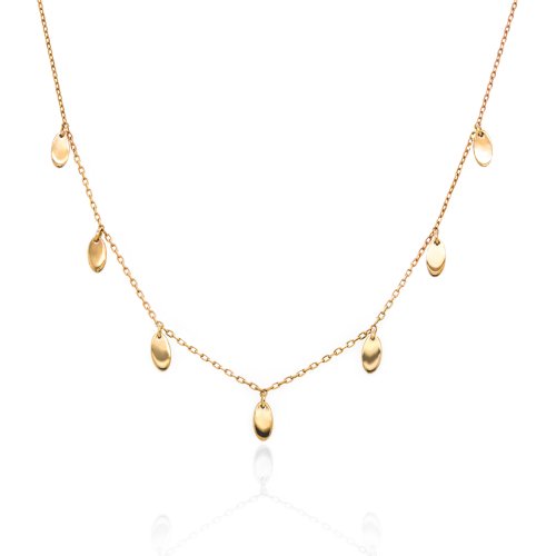  Oval Drop Necklace 