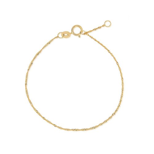  Dainty Singapore Chain Bracelet 