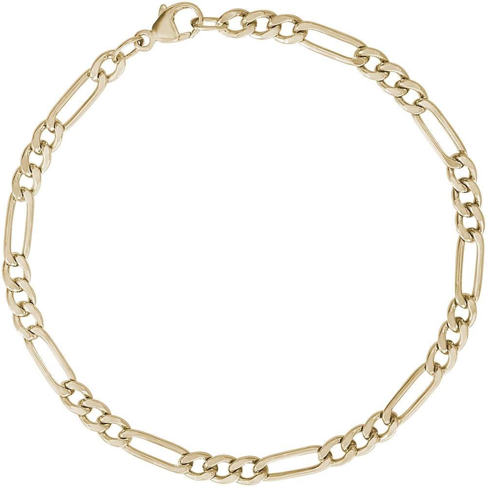  Figaro Chain Bracelet 