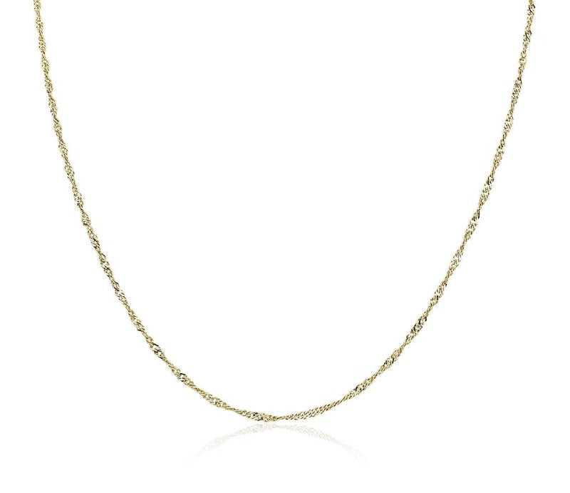  Dainty Singapore Chain Necklace 