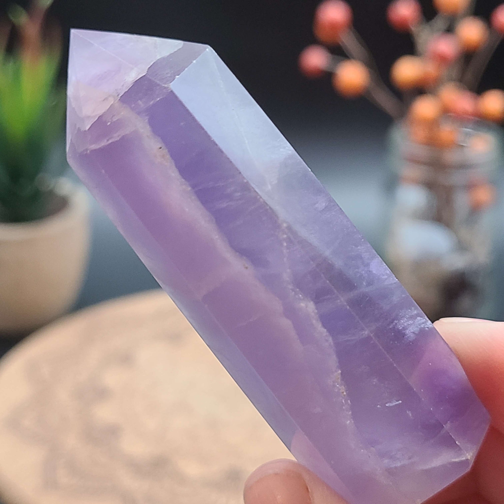 light purple fluorite