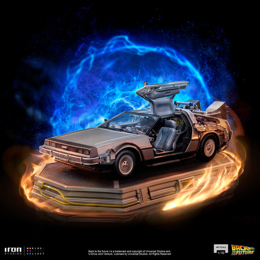 Back to the Future Egg Attack Floating Staty Back to the Future II DeLorean  Standard Version 20 cm