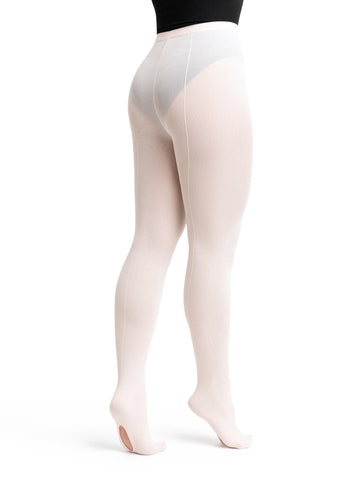 WEISSMAN W900C Child Light Suntan Convertible Dance Tights LC NEW